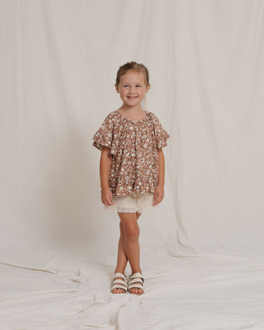 Rylee + Cru Butterfly Top, Dahlia